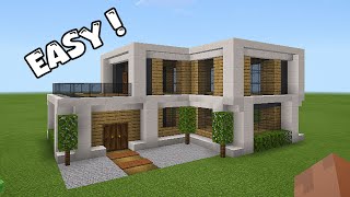 Building Ultimate Modern House In Minecraft