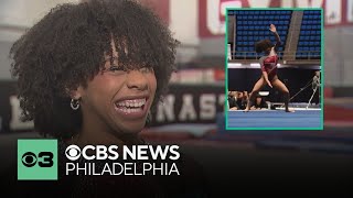 Meet Kyrstin Johnson, the Temple University gymnast behind this viral floor routine