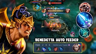 COUNTER BENEDETTA PAKE COMBO ITEM INI ! DIJAMIN AMPUH | GATOTKACA BEST BUILD 2024 | MOBILE LEGENDS