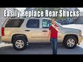 Easily Replace Rear Shocks 2007-2014 Chevrolet Tahoe (Suburban, Silverado)