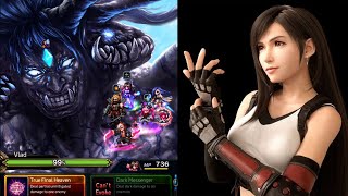 FFBE Global Vlad 1 Turn Kill with Tifa - Series Boss Battle