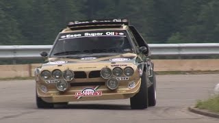 Lancia Delta S4 Group B by GRIP Niki Schelle at Swiss Hillclimb Hemberg 2014