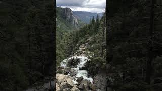 Amazing amount of water. Yosemite.雪解け水ヨセミテ｡                                #waterfall #yosemite