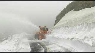 Deszăpezire Transfăgărășan,  26 mai 2022