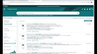 Searching GALILEO's ProQuest Databases for Empirical Research Articles
