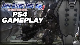 Fencer Gameplay PS4 - Earth Defense Force 4.1: The Shadow of New Despair