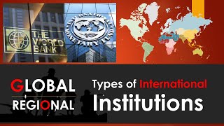 Types of International Institutions