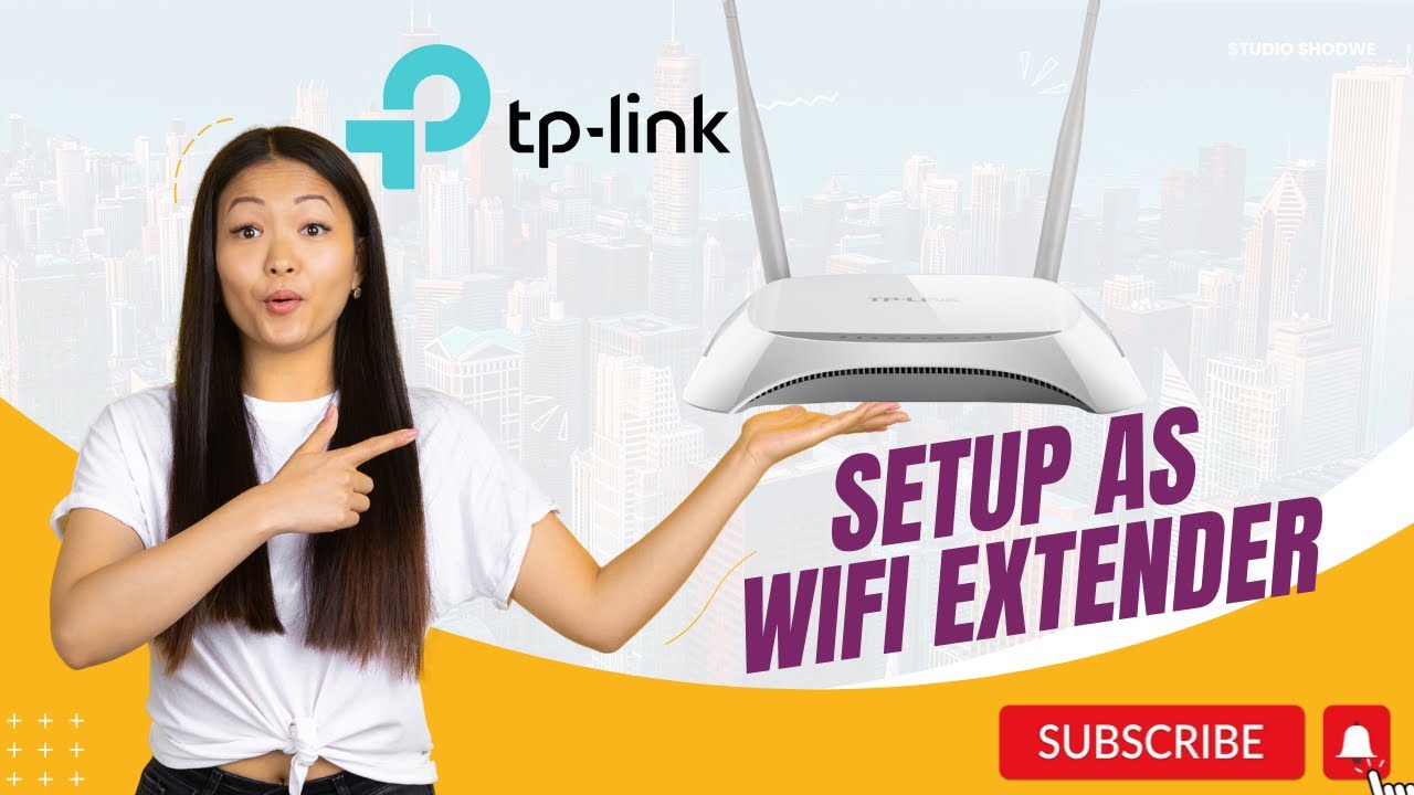 How To Set Up TP-Link Router As Wi-Fi Extender | Boost Your Wi-Fi Range ...