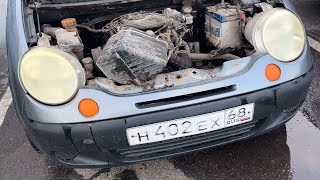 Daewoo matiz - замена троса селектора кпп.