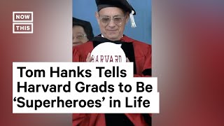 Tom Hanks Speaks At Harvard Commencement