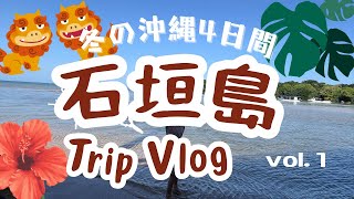 【石垣島】1月の沖縄旅行🏝️1･2日目【名蔵ヴィレッジコンドミニアム】