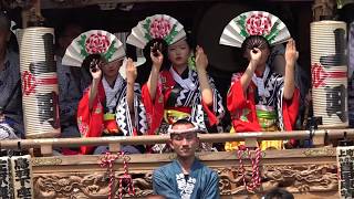 上町の屋台　山車･屋台総引き　成田祇園祭2017 最終日　00101