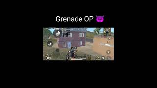 squad wipe with Only grenade in #pubgmobile #shorts