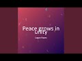 Peace grows in unity