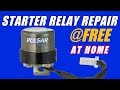 BAJAJ PULSAR STARTER RELAY REPAIR AT HOME|PULSAR 150|PULSAR180|PULSAR220|PULSAR220|PULSAR125|STARTER