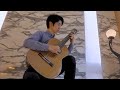 江崎ギターno 80松 u0026米杉　tarrega lagrima played by takuya okamoto