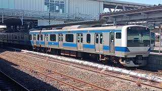 【ワンマン化前】常磐線E531系0番台カツK454編成 普通水戸行き 友部駅発車