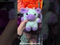 let's crochet a purple fluffy cow #crochetwithme #crochetcow #cowplushie #fluffyyarn