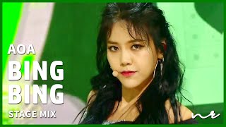 [Stage Mix] AOA (에이오에이) - Bing Bing (빙빙) [교차편집 Live Compilation 1080P/60FPS