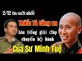 Thiếu Tá CA lên tiếng về chuyến bộ hành sang Ấn Độ của Sư Minh Tuệ