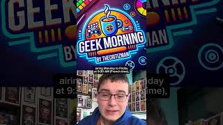 GEEK MORNING: Cinema, gaming \u0026 high-tech news!