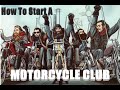 How to Start a Motorcycle Club