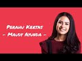 Maudy Ayunda - perahu kertas (Lirik)