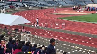 2019関西インカレ　女子棒高跳　決勝