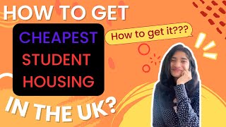 How to find CHEAP Student Accommodation in the UK 2023 EASILY | Budget friendly Housing for Students