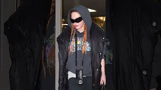 Madonna Spotted At JFK Airport In New York!