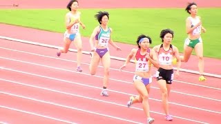 2015和歌山国体陸上 少年女子Ａ400ｍ決勝 20151005