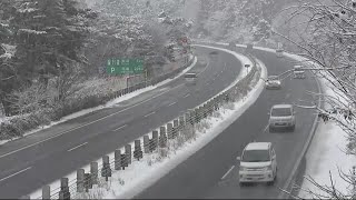 東北地方の高速道路　１２月２９日が下りの交通量ピーク　岩手県内のサービスエリアも混雑 (24/12/29 21:10)