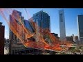 Giant floating sculpture rises over the Greenway