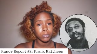 Did Frank Matthews Get a Face Transplant? - The Rumors That Suggest He’s Alive