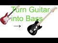 Turn a guitar into a bass guitar with this patch!