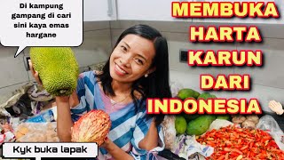 BONGKAR OLEH-OLEH DARI INDONESIA 🧳🧳🧳. MAKAN SIANG SAMA MERTUA