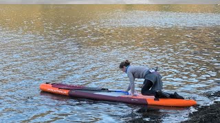 SUPboarder quick SUP tip / The fin first beach start