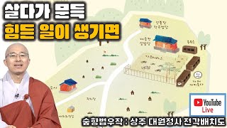 [일요] 살다가 문득 힘든 일이 생기면, 법은 약하고 분별은 강할 때