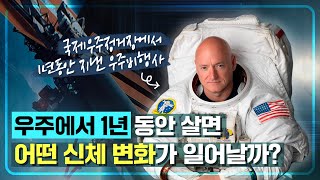 우주에 살면 우리 몸에는 어떤 변화가 일어날까?