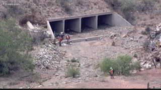 Search continues for girls swept away in Arizona flash flood incidents