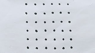 6×6 chukkala muggulu | 6 dots rangoli designs | karthika masam kolam 🪔🪔 @venis_art