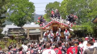 本住吉神社例大祭住吉地区 宮だし 令和元年5.5