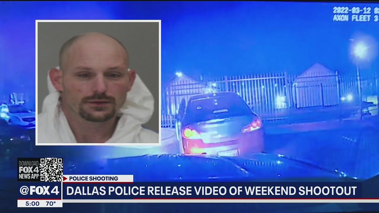 Dramatic Video Shows Suspect Flee After Injuring Three Dallas Officers ...