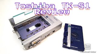 Toshiba KT-S1 cassette player walkman Review español