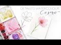 How To Paint A Detailed Watercolour Cosmo