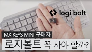 MX KEYS MINI 구매자가 logi bolt를 구매한 이유, 리뷰 그리고 설치 과정