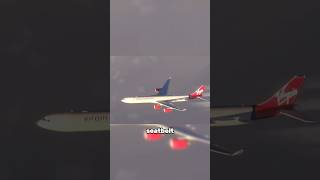 2 planes having a race 🏎️- #funny #pilot #airline #plane #aviation #aviationlovers #boeing #airbus