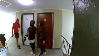 Shocking Moment Armed Venezuelan Gang Takes Over Aurora Apartments