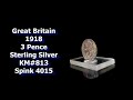 coin of the week great britain 1918 silver 3 pence