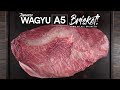 I cooked the KING OF ALL Briskets, A5 Wagyu!